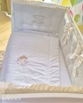 Set lenjerie CONFORT laterale matlasate (3L)-NOOKA Little Angel Beige