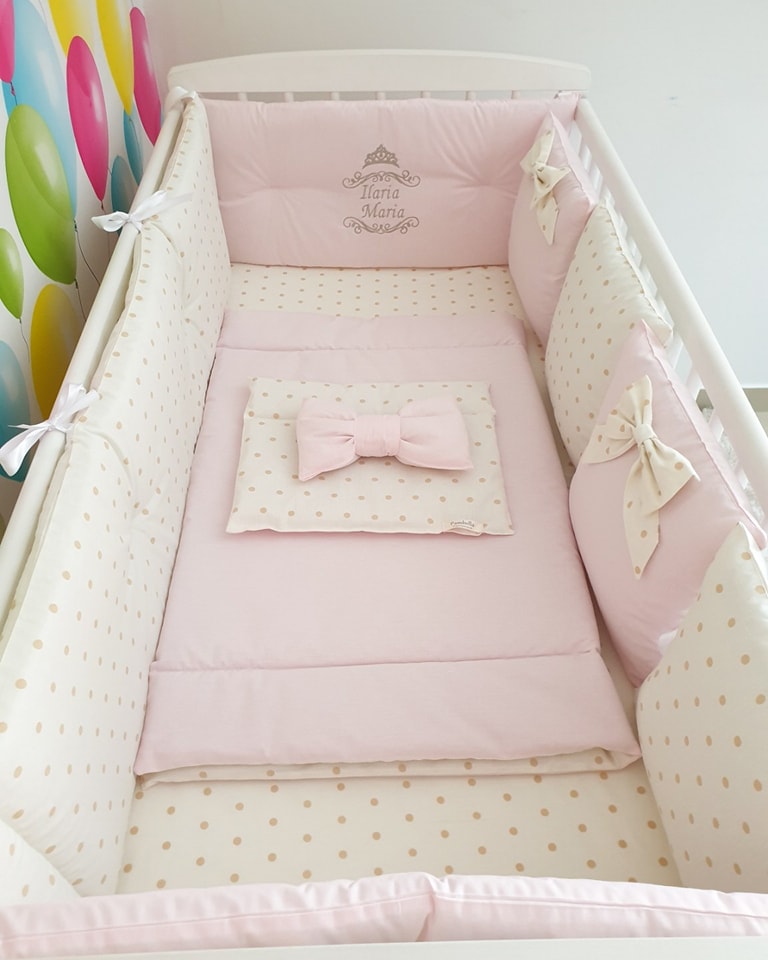 Set lenjerie ESENTIAL laterale clasice & 4 perne