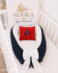 Baby Nest NOOKA - reversibil din bumbac