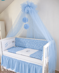 Set lenjerie  cu aparatori clasice  NOOKA  – Sweet little stars