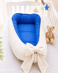 Baby Nest NOOKA - reversibil plush minky & bumbac