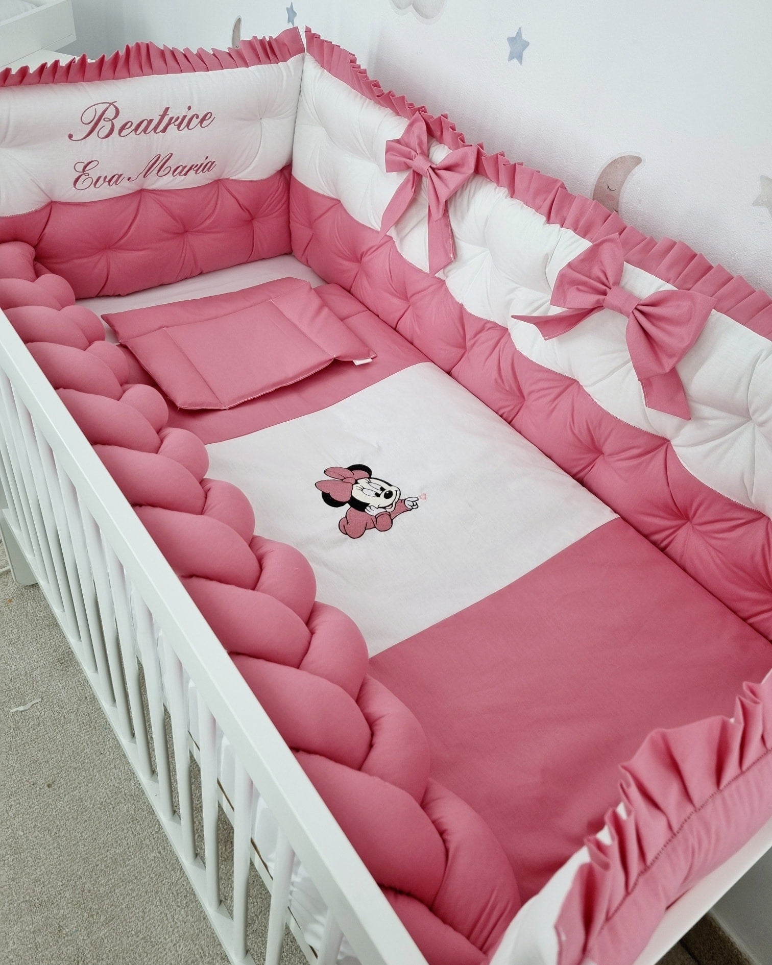 Set lenjerie CONFORT laterale combinate - matlasate & impletit (3L+1)