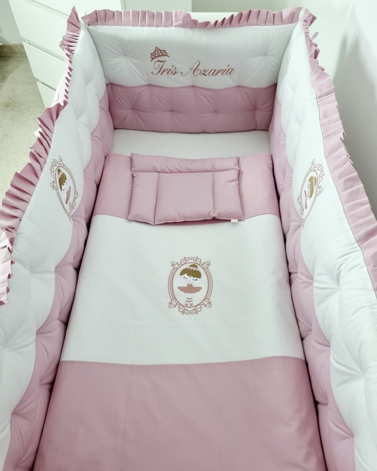 Set lenjerie  CONFORT cu laterale matlasate (L4)