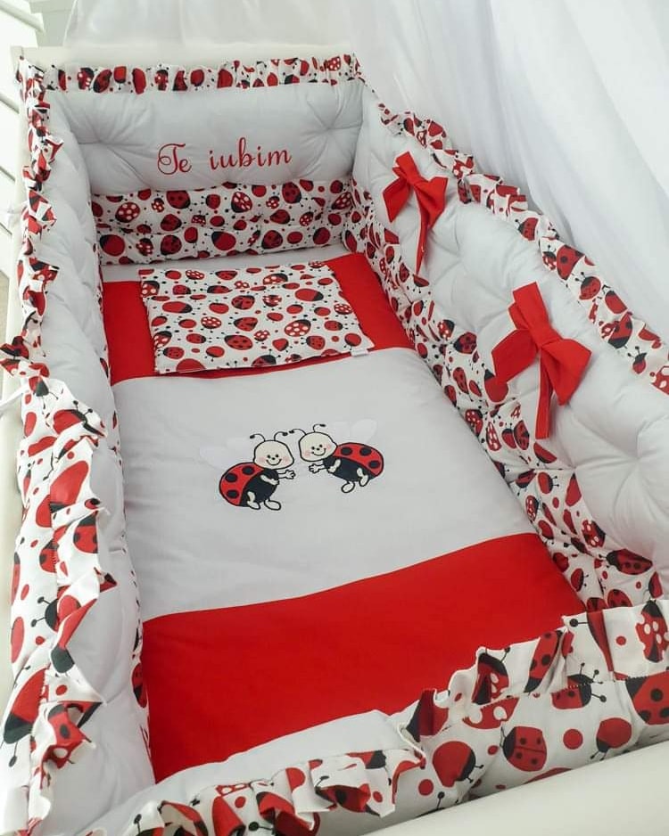 Set lenjerie  CONFORT cu laterale matlasate (L4)