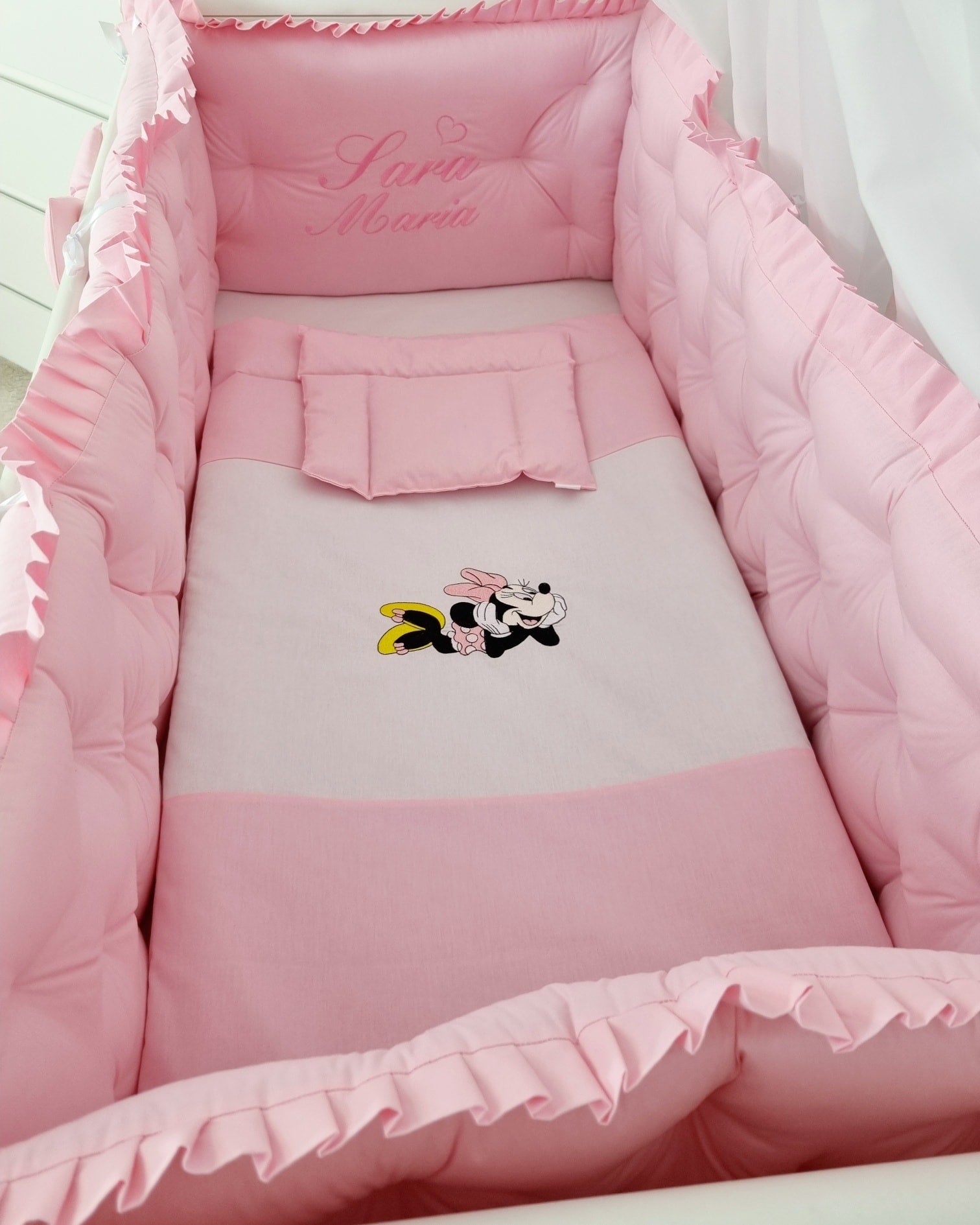 Set lenjerie  CONFORT cu laterale matlasate (L4)