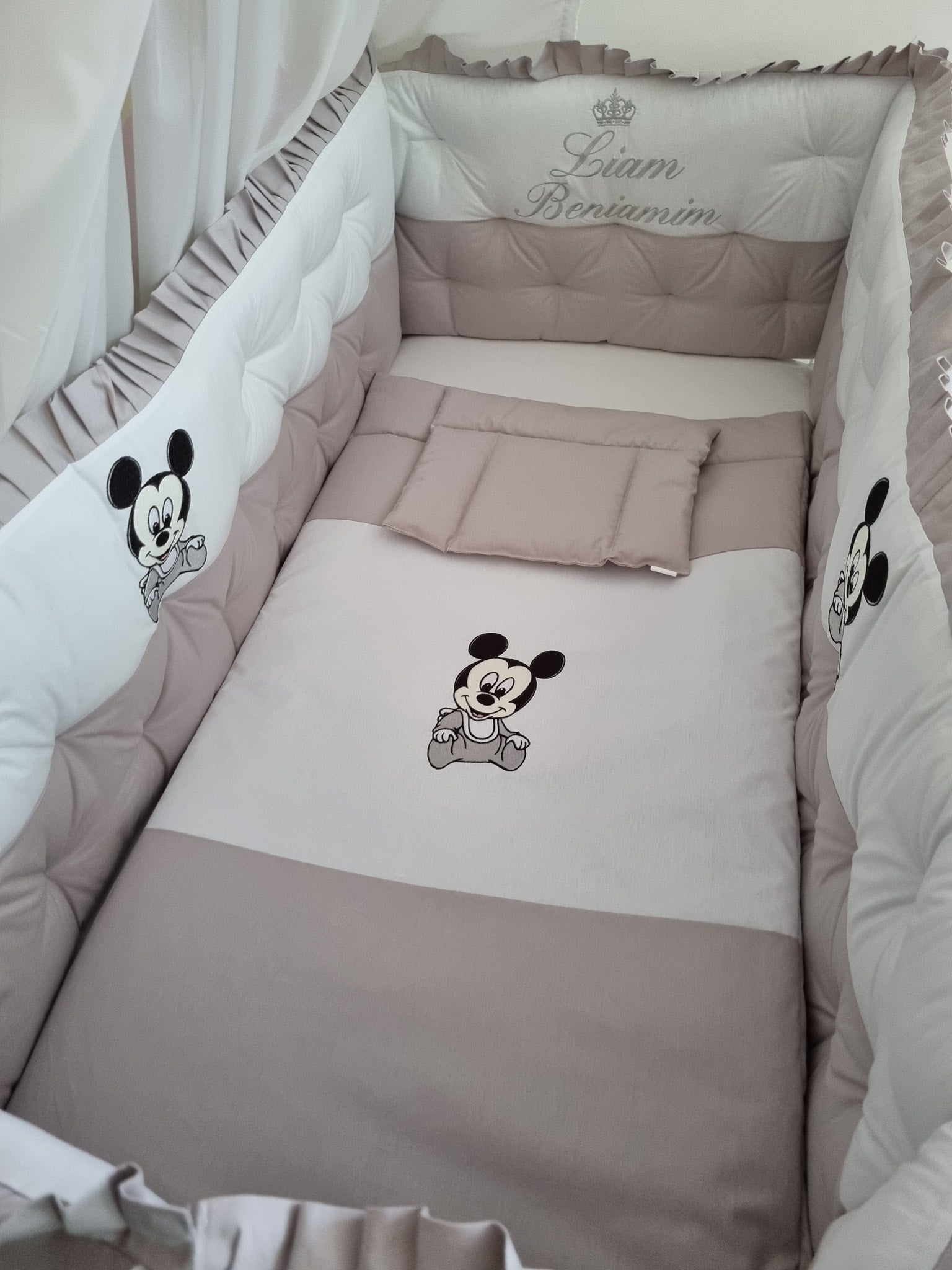 Set lenjerie  CONFORT cu laterale matlasate (L4)