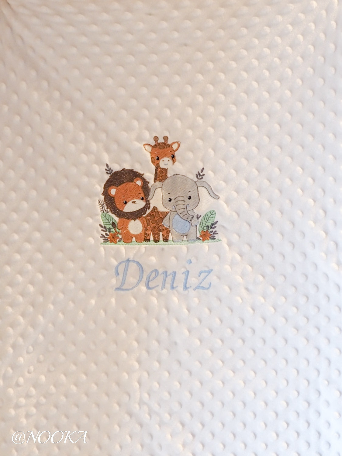 Păturică Personalizată NOOKA – Safari