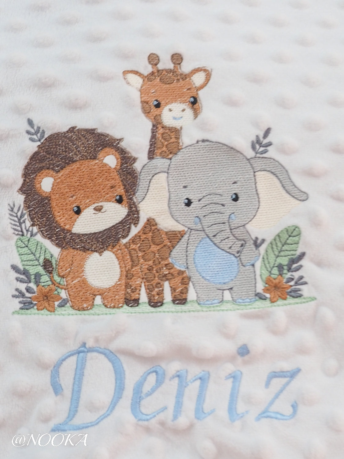 Păturică Personalizată NOOKA – Safari