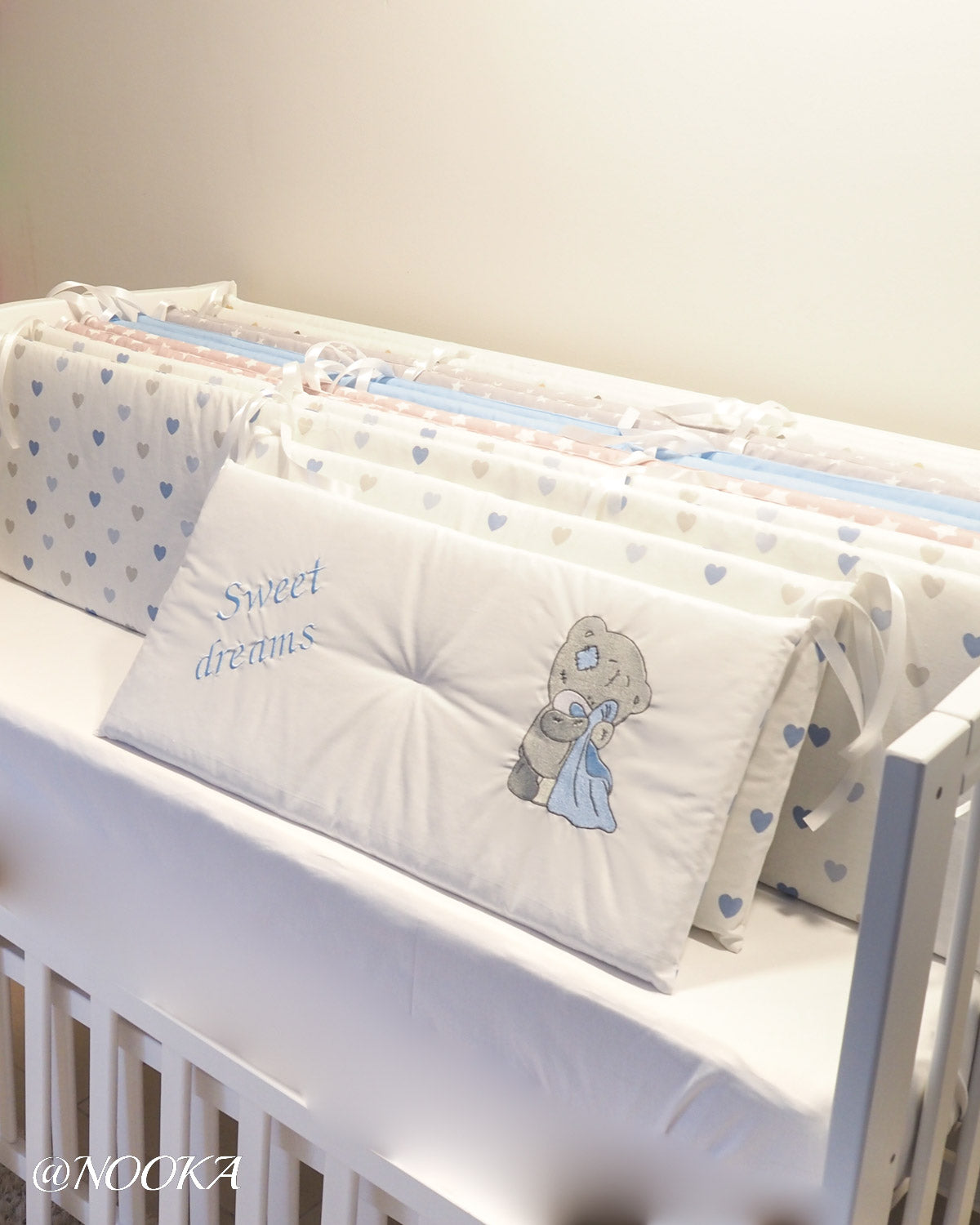 Apărători laterale clasice NOOKA – set complet 4 laturi - Teddy Hearts