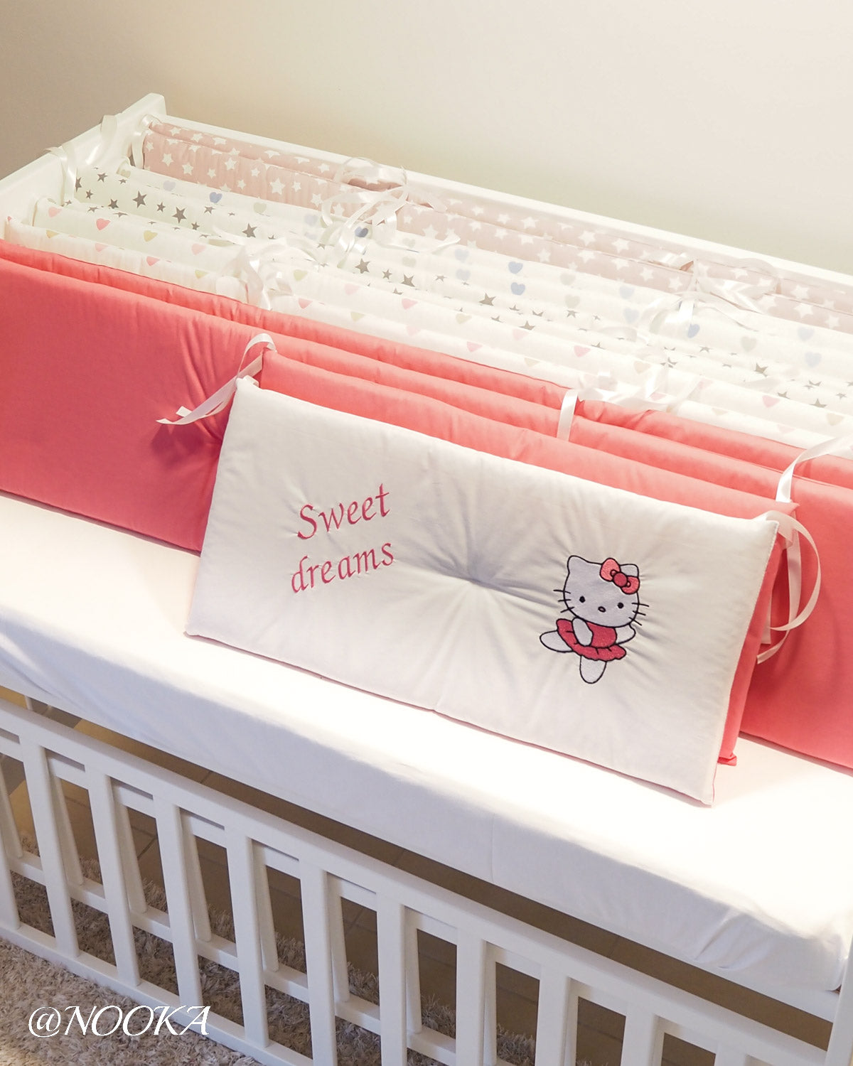 Apărători laterale clasice NOOKA – set complet 4 laturi - Hello Kitty