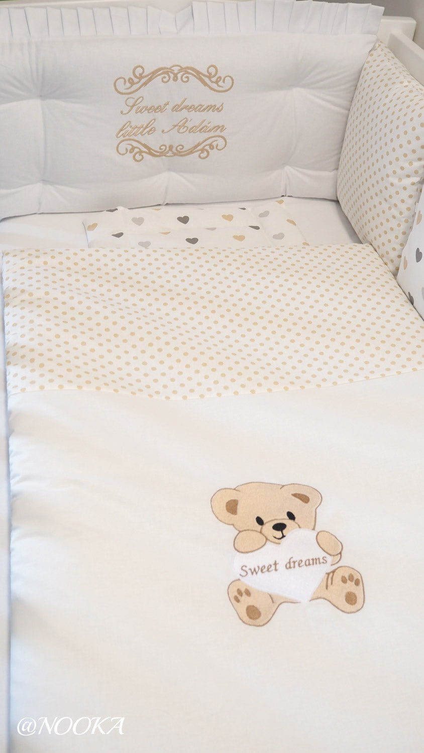 Set lenjerie CONFORT laterale matlasate -NOOKA Teddy Love