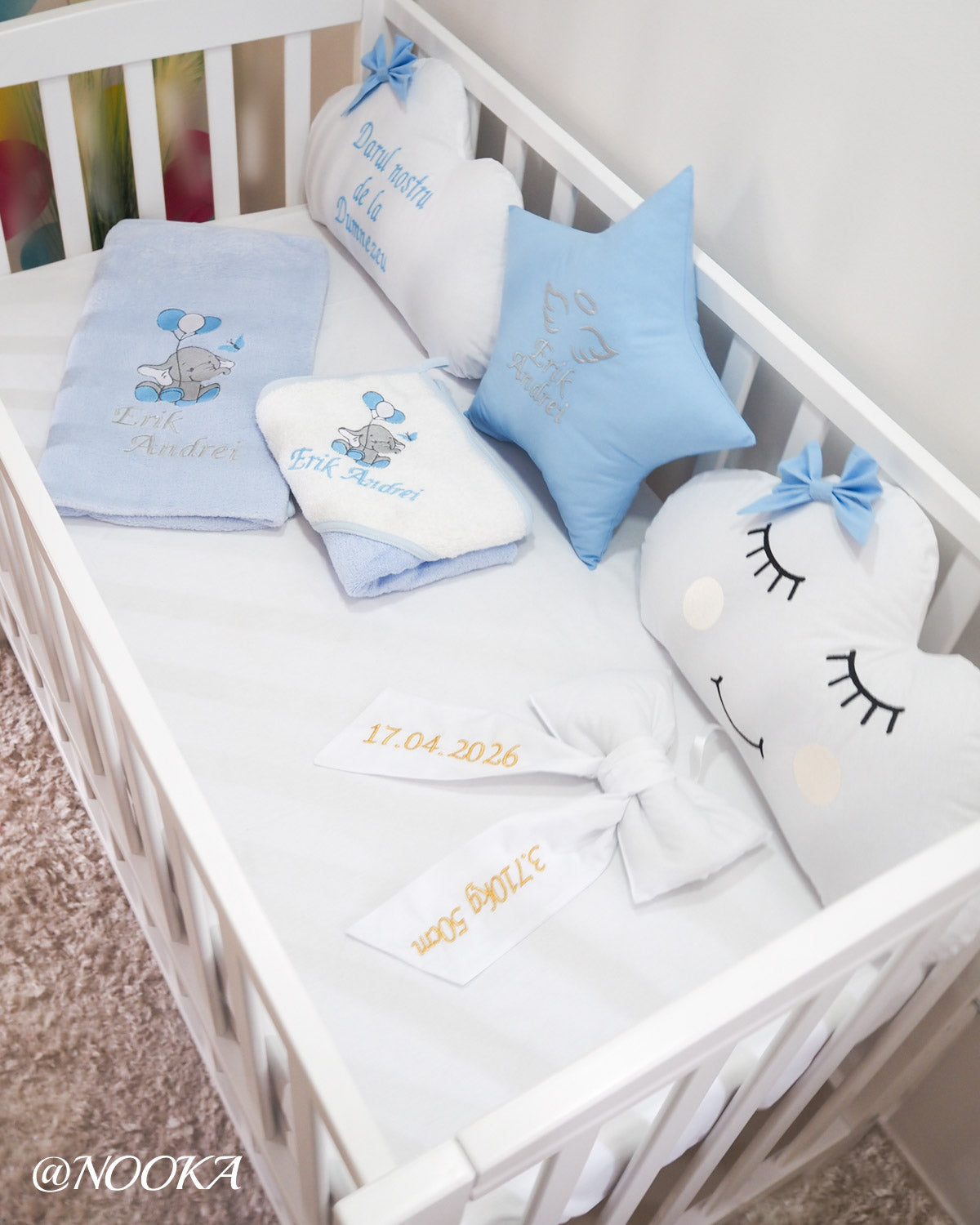 Perne decorative NOOKA - norișor personalizat