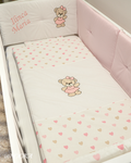 Set lenjerie  cu aparatori clasice  NOOKA  – Teddy Hugs