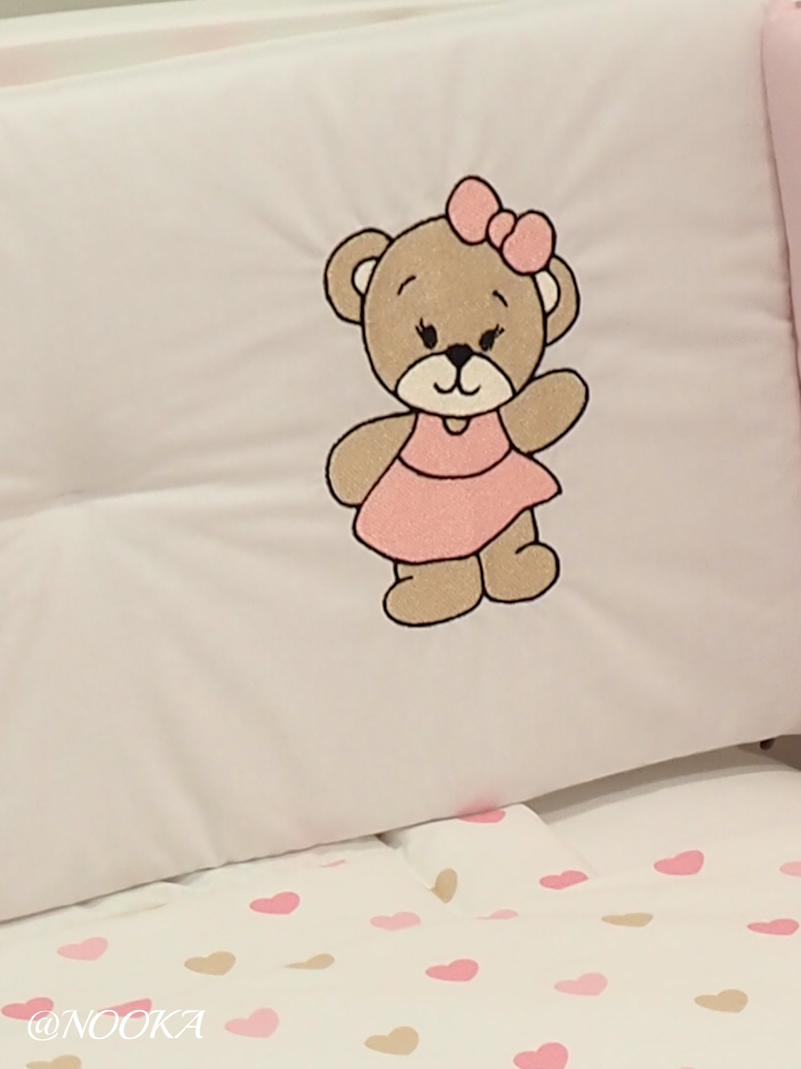 Set lenjerie  cu aparatori clasice  NOOKA  – Teddy Hugs