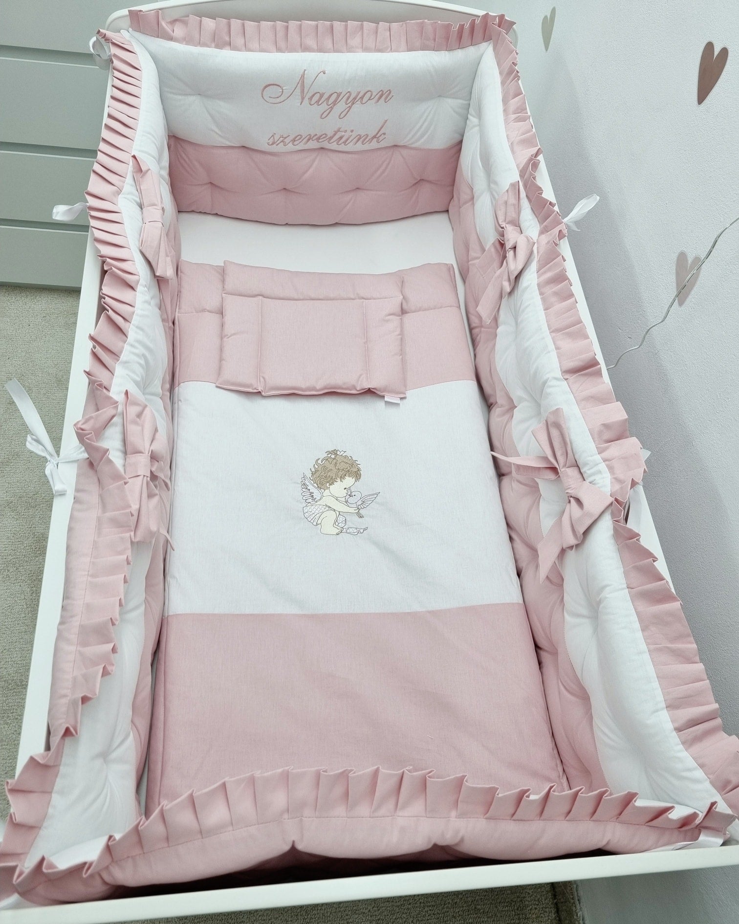 Set lenjerie  CONFORT cu laterale matlasate (L4)