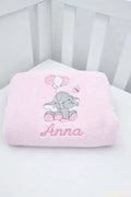 Păturică NOOKA Premium – personalizată cu nume Paturica bebelusi