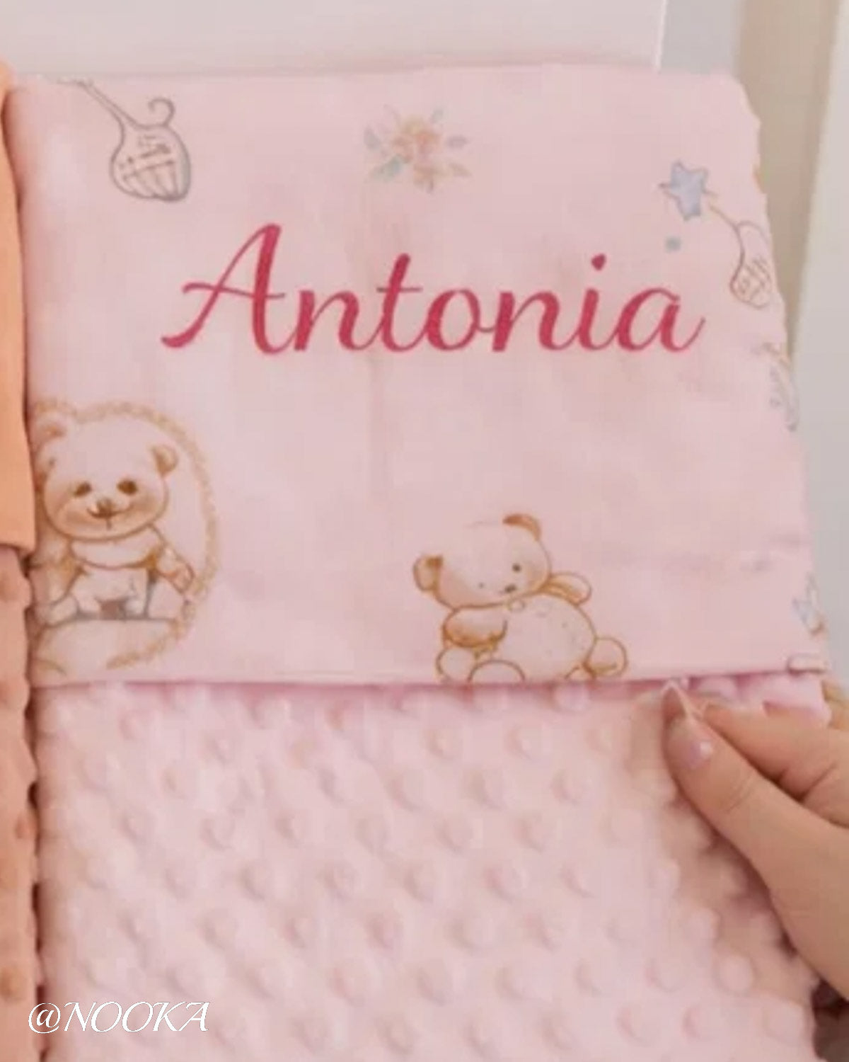 Păturică NOOKA Premium cu strat dublu